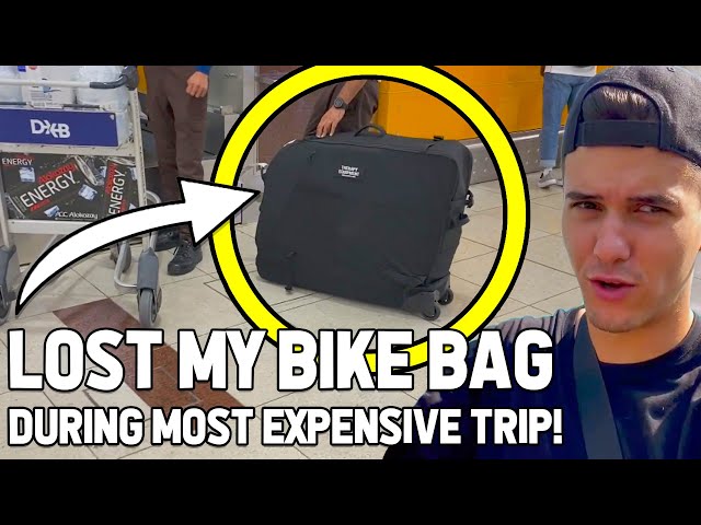 LOST MY BIKE BAG DURING MY MOST EXPENSIVE CYCLING TRIP! WHAT TO DO? | Dubai Cycling Vlog 2 |