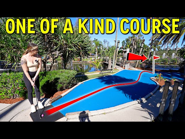 This Mini Golf Course WON BEST COURSE in Florida!