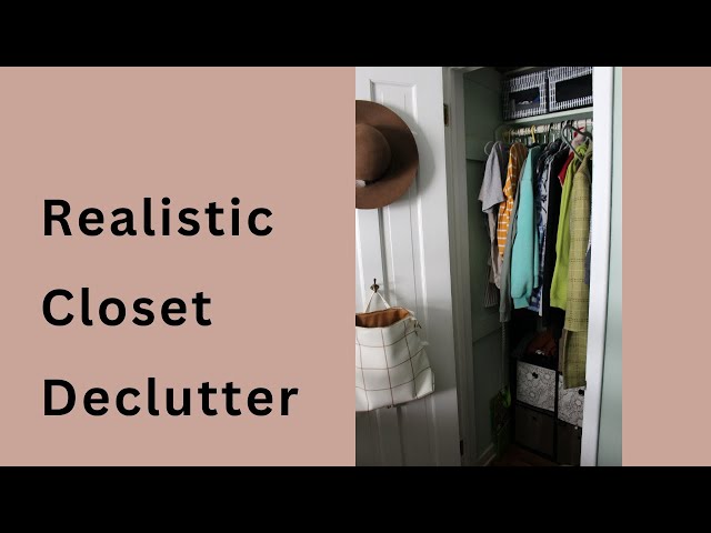 How decluttering my closet restores my peace
