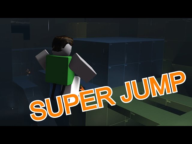 How to SUPER JUMP in Roblox Evade (trimping tutorial)