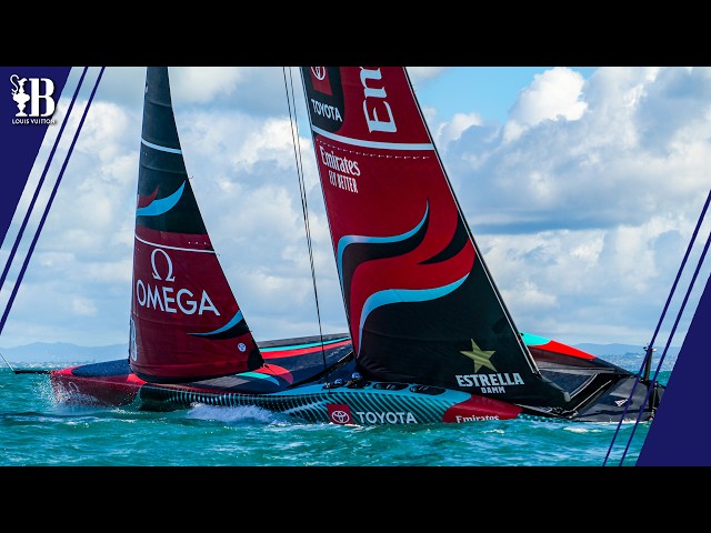 Silky Smooth Kiwis Push On | April 17th | America's Cup