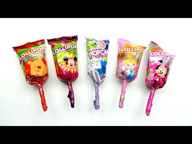 Candy Lollipop from Popcan - Apple Cola and Orange Flavour