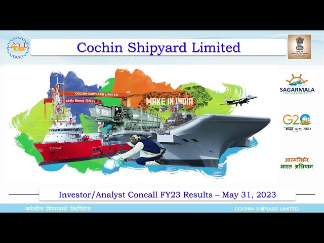 Cochin Shipyard Earnings Call for Q4FY23 and Full Year