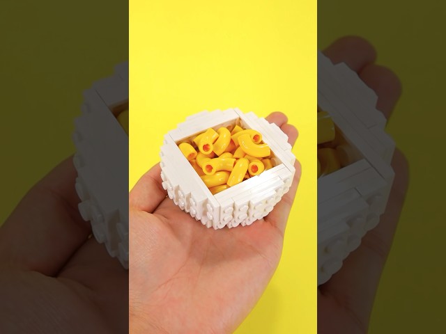 Making 3 random foods in Lego...