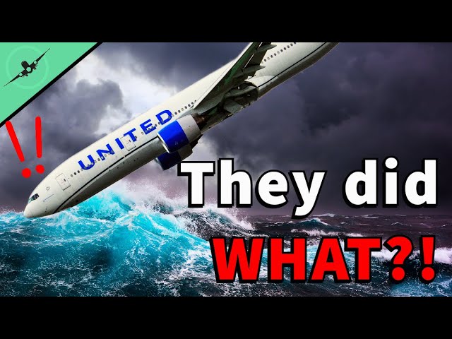 TERRIFYING Dive!! | United Airlines 1722