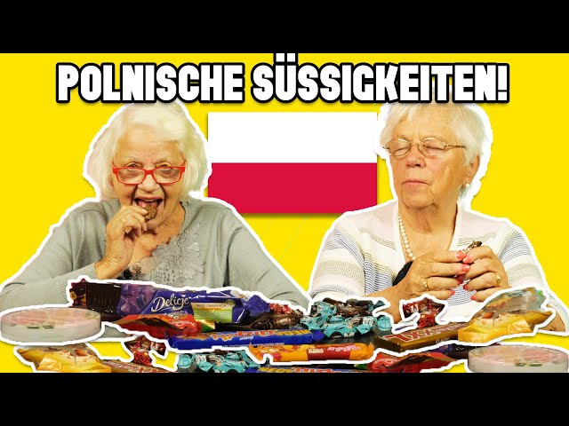 Senioren testen polnische Süßigkeiten!