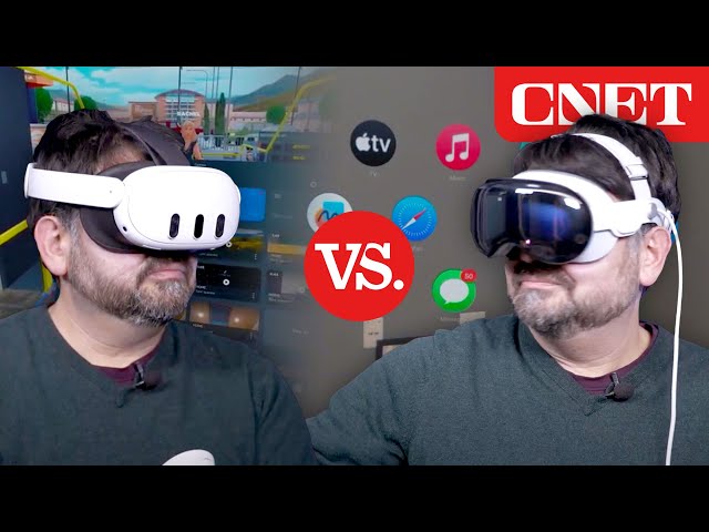 Apple Vision Pro vs. Meta Quest 3: Battle of Realities