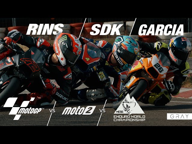 MotoGP vs Moto2 vs EnduroGP