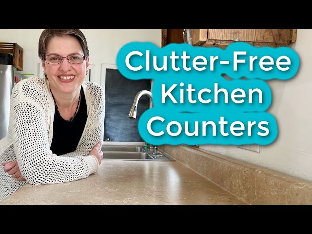 How to Keep Kitchen Counters Clean and Clutter-Free