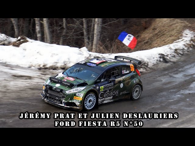 Rallye du Monte Carlo WRC 2024 - Ford Fiesta R5 N°50 - Jérémy PRAT et Julien DESLAURIERS