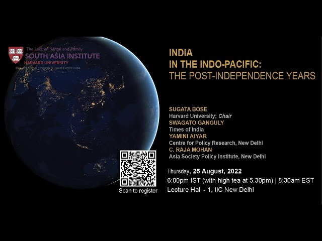 India in the Indo-Pacific: The Post-Independence Years