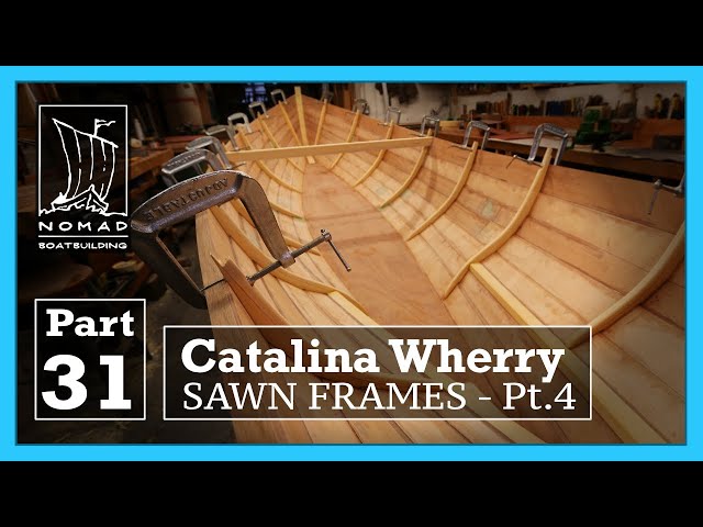 Building the Catalina Wherry - Part 31 - Joggling frames