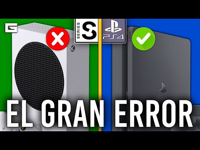 XBOX SERIES S VS PS4 | NO COMETAS ERROR