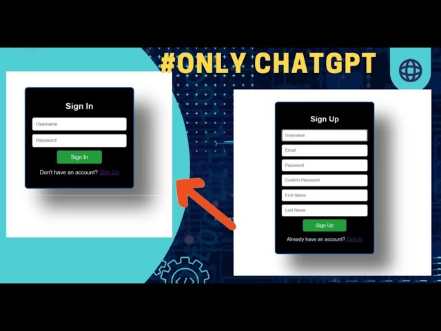 Power of ChatGPT(Building a login system)