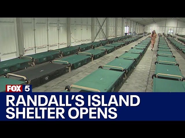 NYC migrant crisis: Randall's Island shelter opens for up to 3,000 people