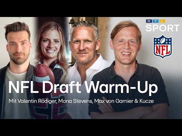 🔴 NFL Draft Warm-Up mit Kucze & Friends (Recap Day 1 + Ausblick Day 2) | RTL Sport