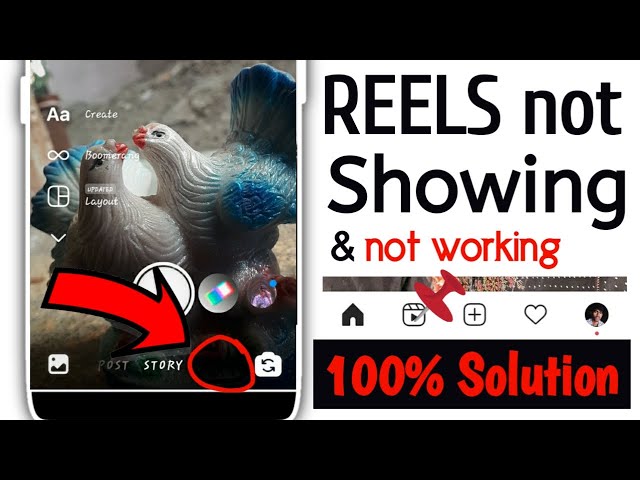 How to Fix Reels Option Not Available and Solve Instagram Reels not working 2024