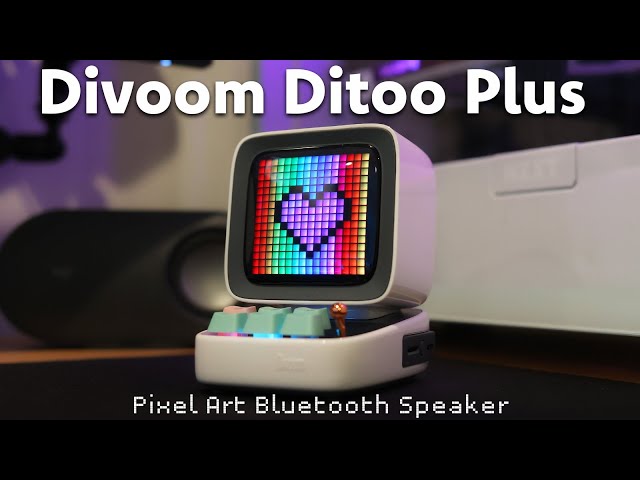 Divoom Ditoo Plus Review (Super Fun Pixel Art Speaker)