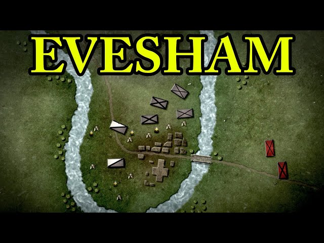 The Battle of Evesham 1265 AD