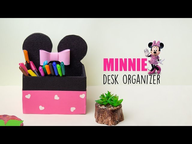 Minnie Desk Organizer | Home Decor | Storage Ideas