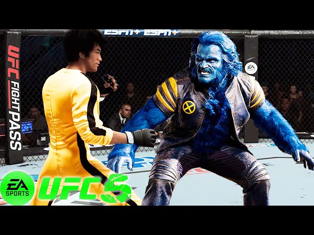 🐲 UFC5 Bruce Lee vs. Beast UFC 5 - Super Fight 🐲
