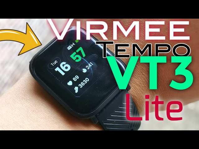virmee tempo vt3 lite smartwatch unboxing| $30 heartrate sensor, fitness tracker!