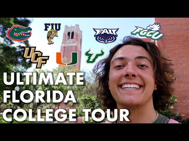 Touring Every Florida College So You Don't Have To | (UF UM UCF FAU ETC)
