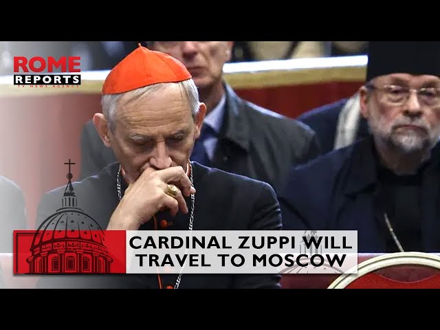 #CardinalZuppi to travel to #Moscow as Pope Francis' envoy