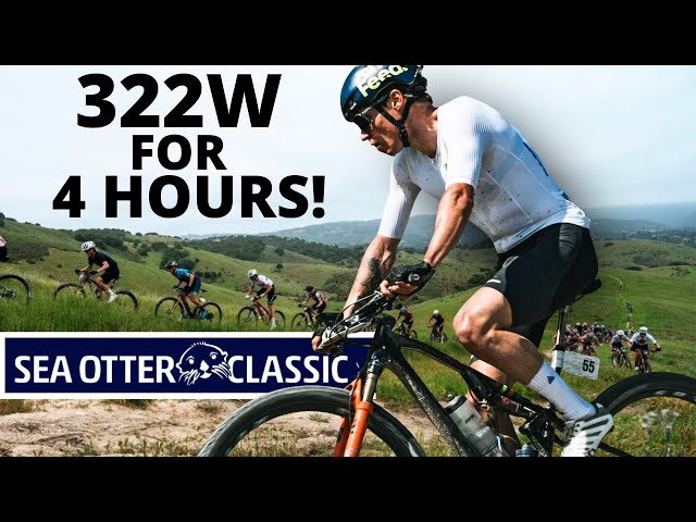 The Pace of This Year's Sea Otter Classic Was Absolutely Insane! Race Tactic and Power Analysis