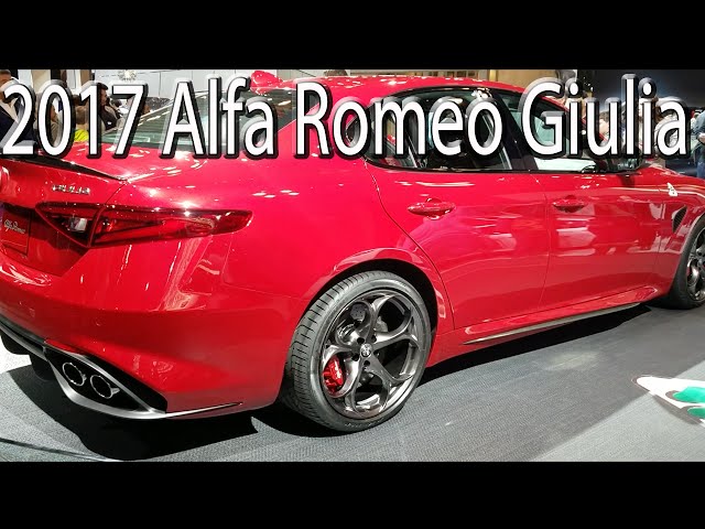 2017 Alfa Romeo Giulia Quadrifoglio Quick Look
