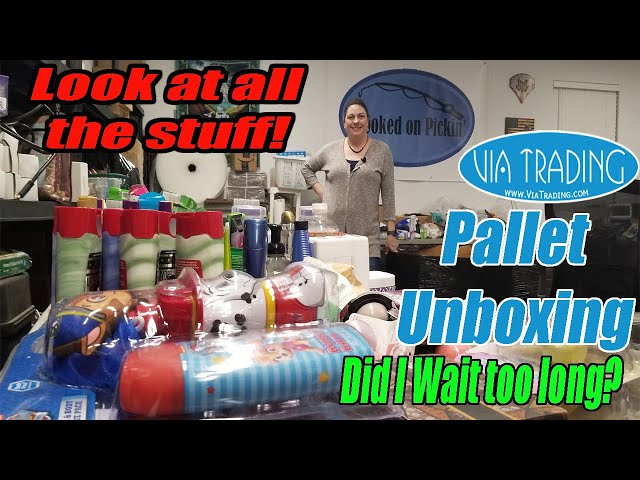Via Trading Pallet Unboxing - Did I wait too long to unbox this pallet. Did it hurt my bottom line?
