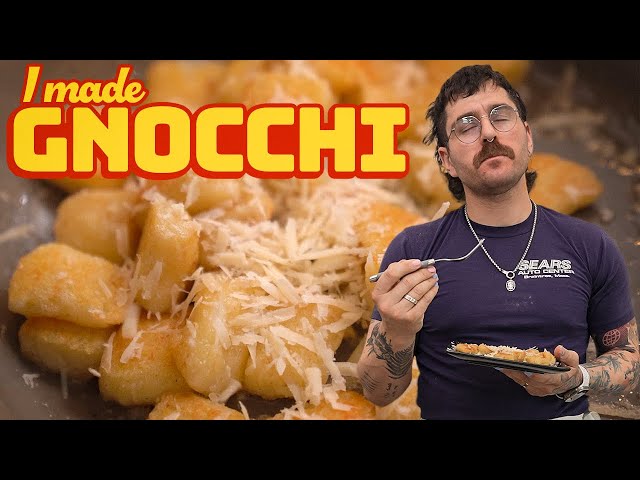 my first time making gnocchi almost made me cry