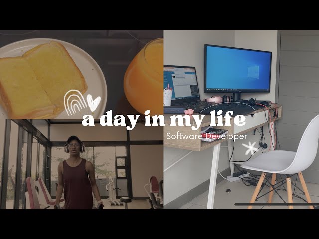 A DAY IN A LIFE OF A SOFTWARE DEVELOPER | HOME EDITION