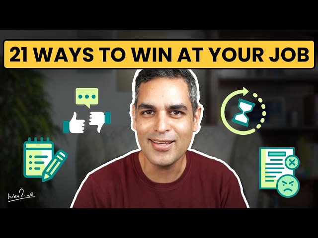 BE SUCCESSFUL and GET PROMOTED at WORK! | Job Tips 2023 | Ankur Warikoo Hindi