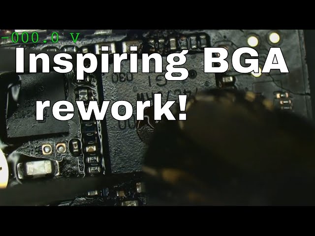 The PROPER way to solder BGA chips.
