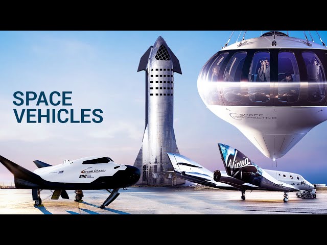 10 Advanced Spacecraft for Space Exploration and Space Tourism