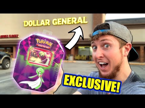 EXCLUSIVE NEW POKEMON CARD TINS found at DOLLAR GENERAL + Unified Minds Dollar Tree Pack Opening!