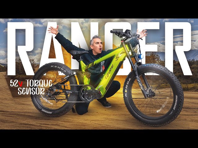 Huge 26" Torque Sensor Bike - Cyrusher Ranger Review