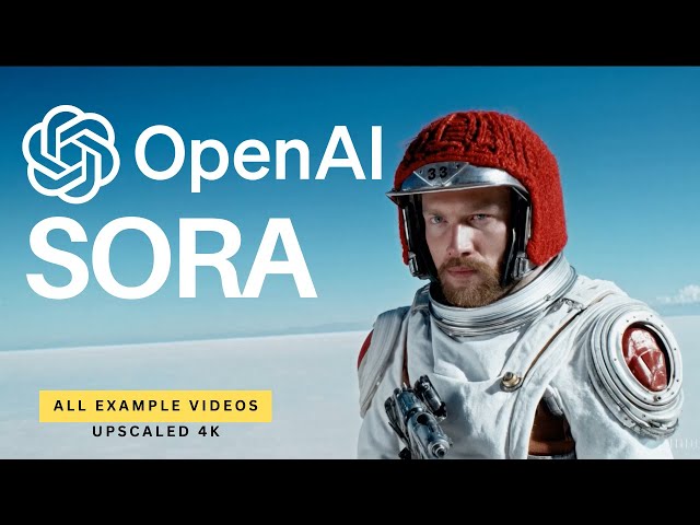 OpenAI Sora: All Demo Videos with Prompts | Upscaled 4K