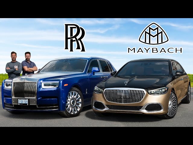 Rolls-Royce Phantom vs Maybach S-Class // King Meets Prince