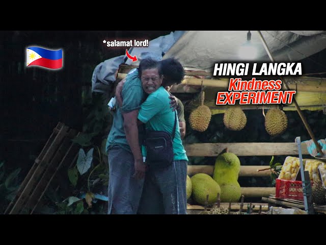 HINGI LANGKA (Kindness Experiment) | Grabeng Tulong Binigay | Tuwang Tuwa sa Natanggap!