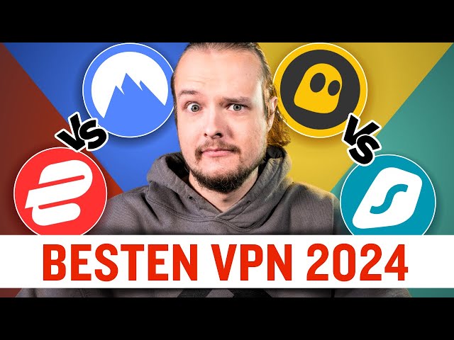 NordVPN gegen Surfshark gegen ExpressVPN gegen Cyberghost | Top 4 VPNs im 2024 Vergleich!