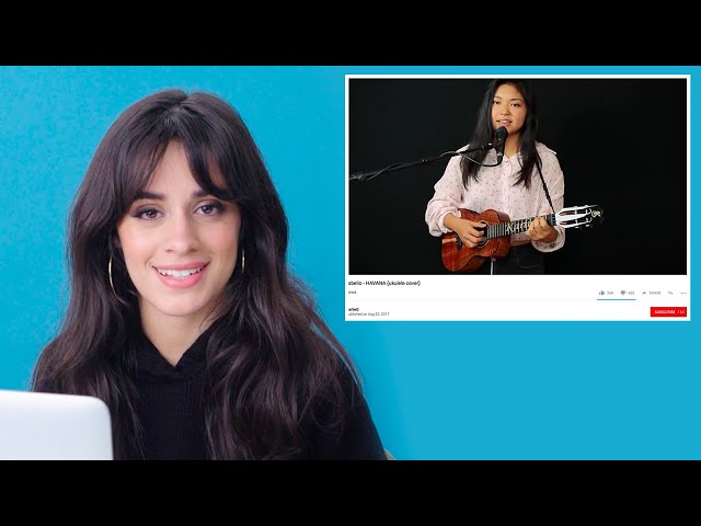 Camila Cabello Watches Fan Covers On YouTube | Glamour