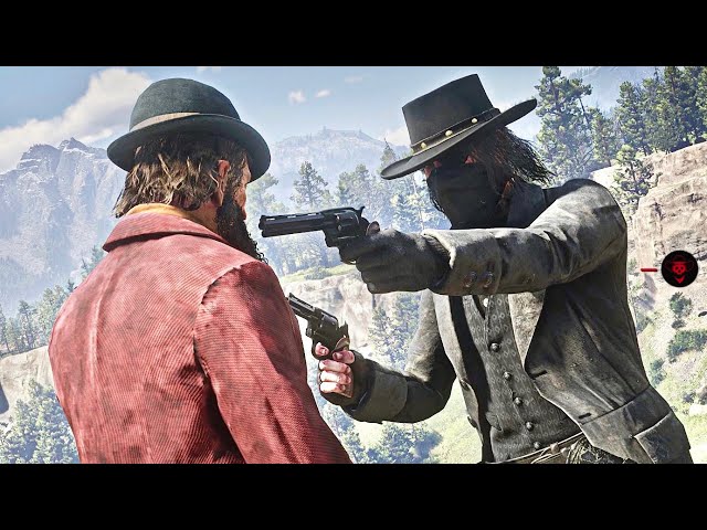 Low Honor Outlaw Robberies - Red Dead Redemption 2 PC Modded Gameplay
