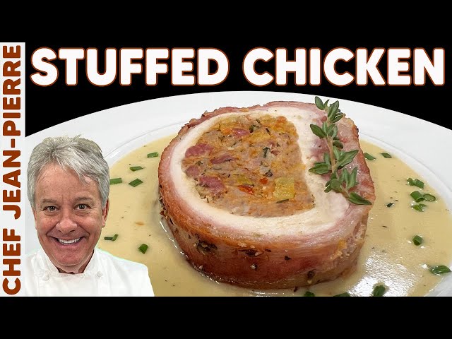 The Best Stuffed Chicken Breast Recipe Ever | Chef Jean-Pierre