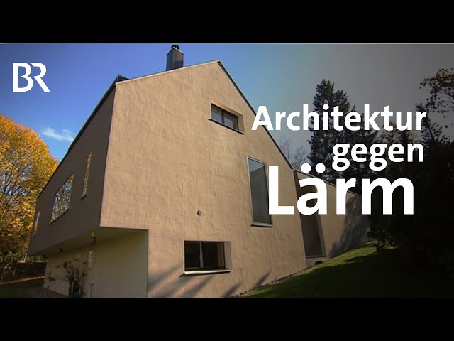 Architektur sichtgeschützt & trotzdem offen: Hofhaus am Nordhang | Traumhäuser Wiederbesucht | BR