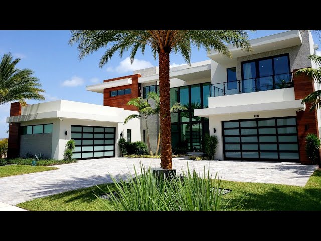 $3.6 Million Dollar+ Luxury Model Home Tour Boca Raton Florida| 10,246sqft| Modern [SOLD OUT]