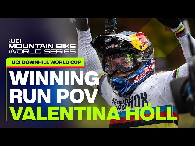 Vali Höll GoPro Winning Run Mont-Sainte-Anne | UCI Mountain Bike World Series