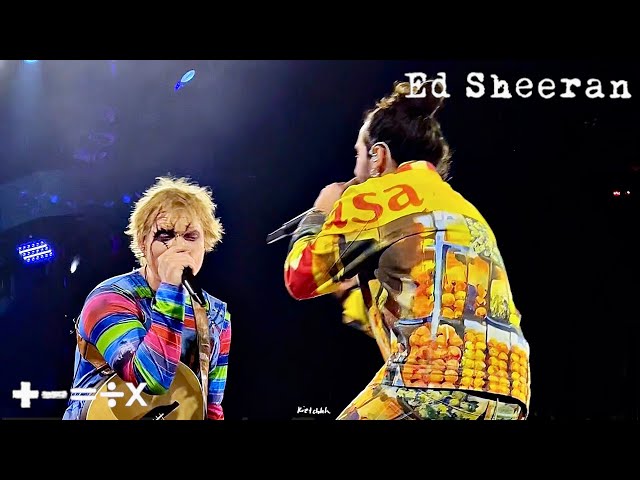 Ed Sheeran ft. Russ - Are You Entertained - 28 October 2023, Allegiant Stadium, Las Vegas