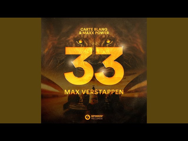 33 Max Verstappen